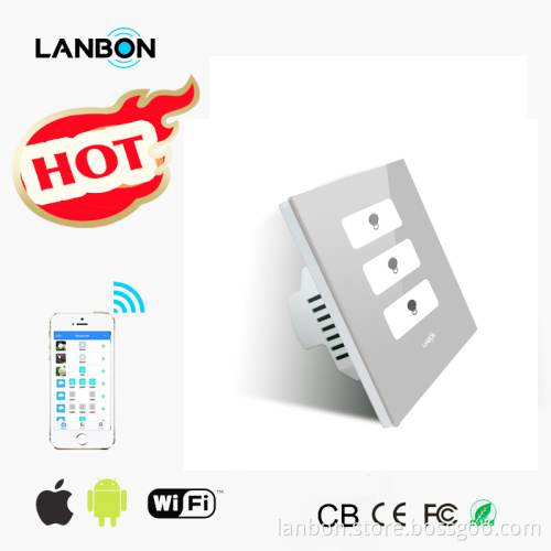 Lanbon Smart Home, wireless remote control smart home led lighting control light switches